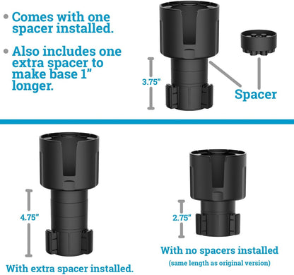 Car Cup Holder Expander, Adjustable Expandable Insert Extender