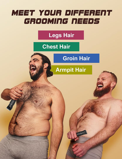 Body Hair Trimmer - Manscape Electric Razor Shavers for Men Nose/Ear Hair Clipper