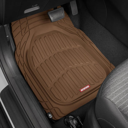 FlexTough Floor Mats for Cars, Deep Dish All-Weather Mats