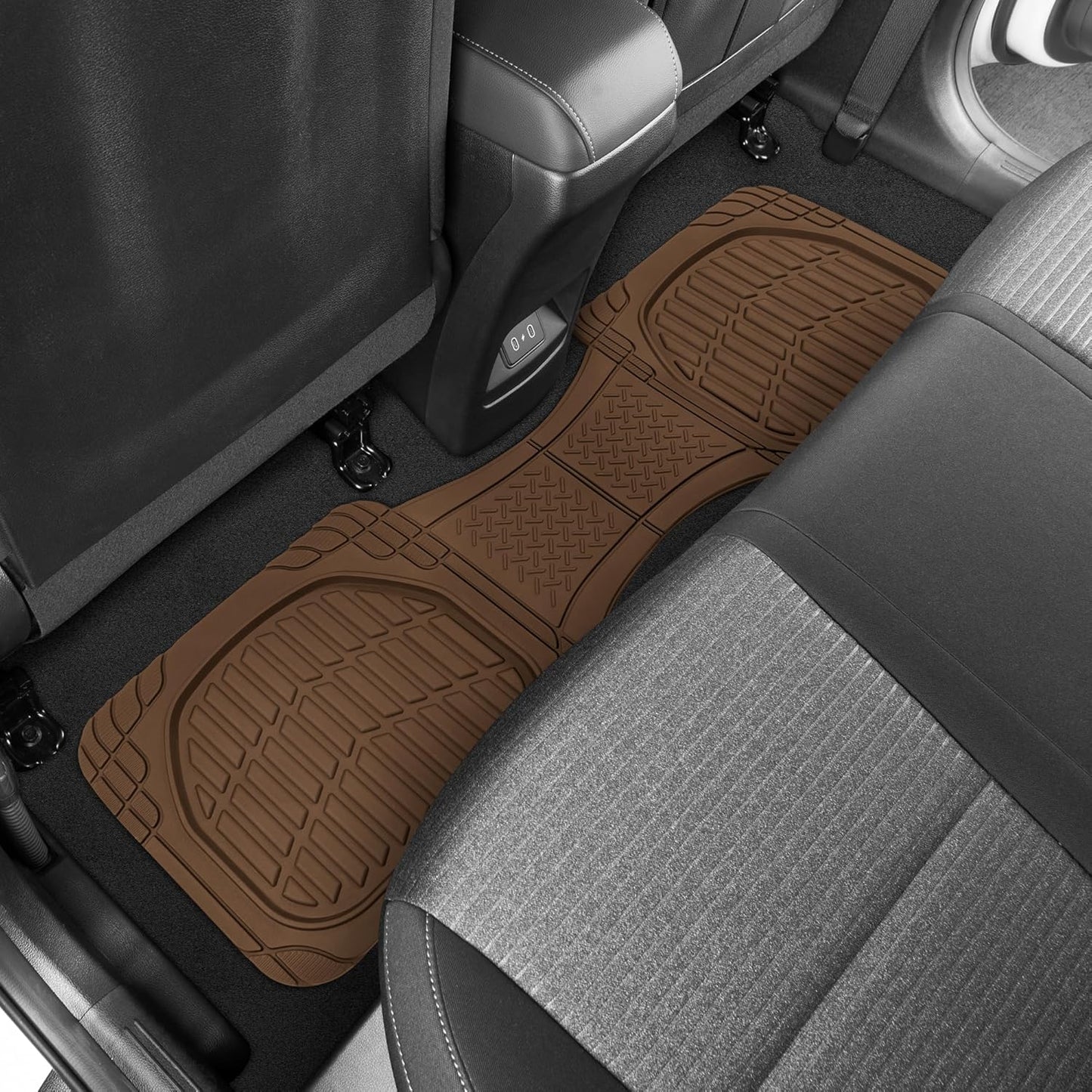 FlexTough Floor Mats for Cars, Deep Dish All-Weather Mats